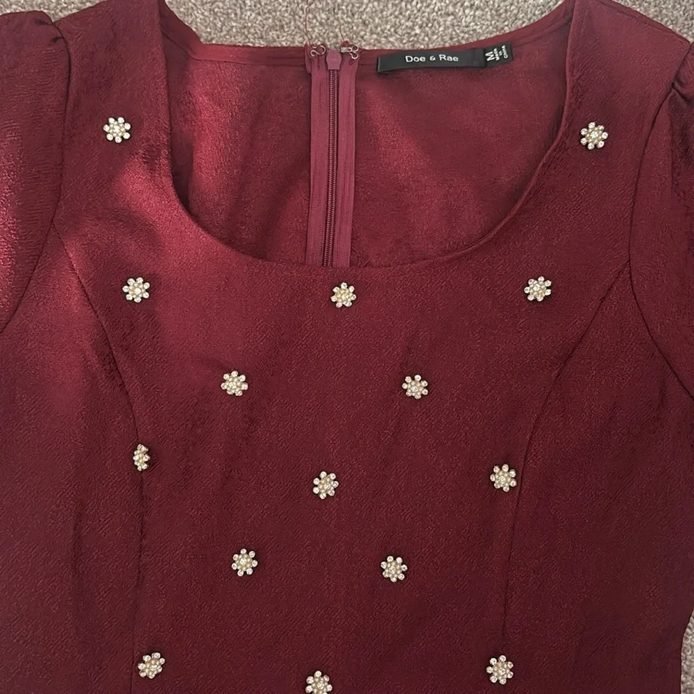 Brand New Maroon Dress - Picture 2 of 3